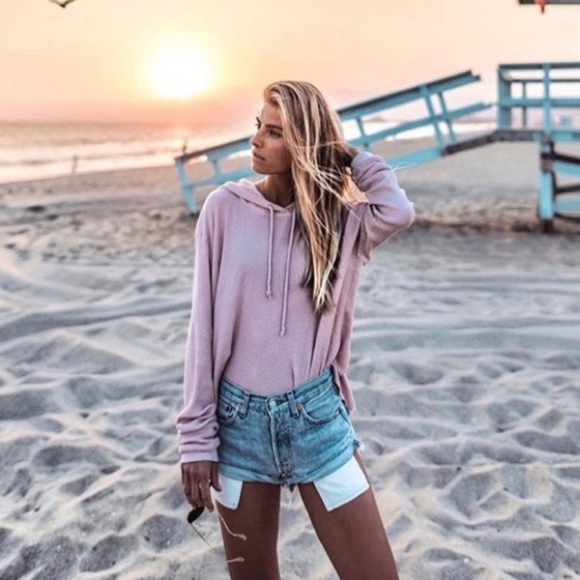 Thermal Cropped Hoodie - Picture 4 of 7